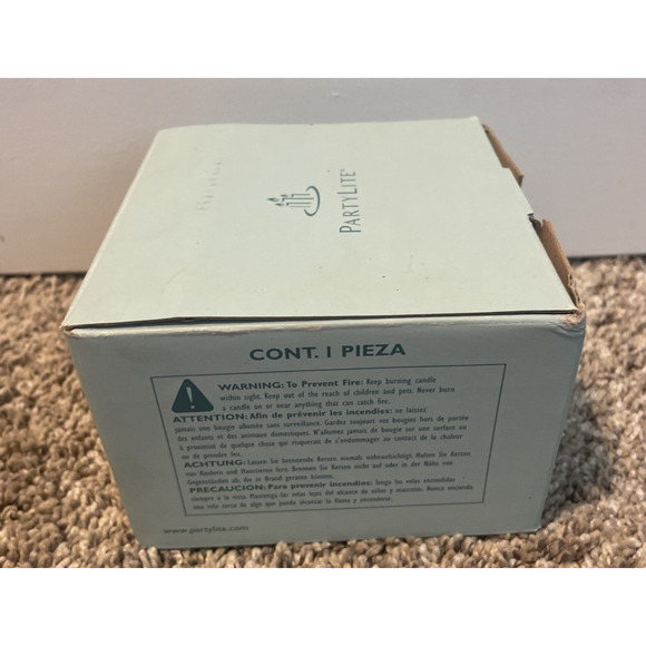 Partylite Mini Barrel Jar Shade Retired P9836 - Picture 6 of 7